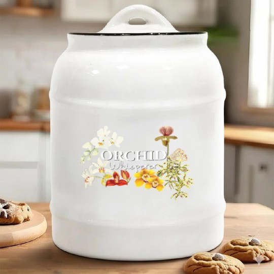 Orchid Whisperer Ceramic Cookie Jars I Love Orchids Ceramic Cookie Jars