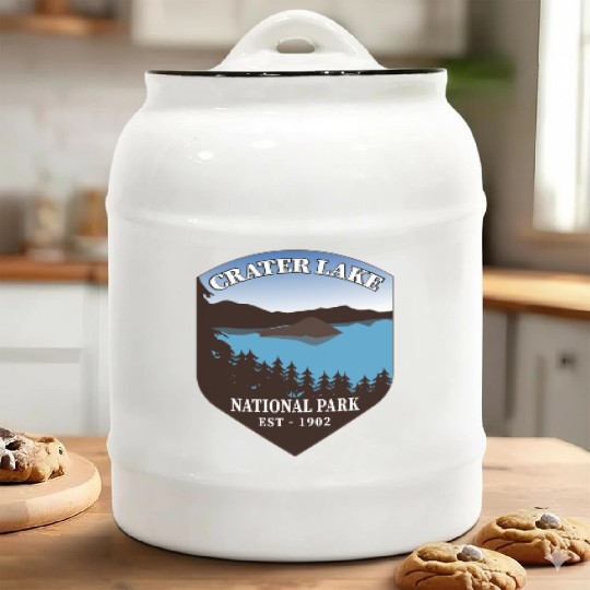 Crater Lake National Park Ceramic Cookie Jars