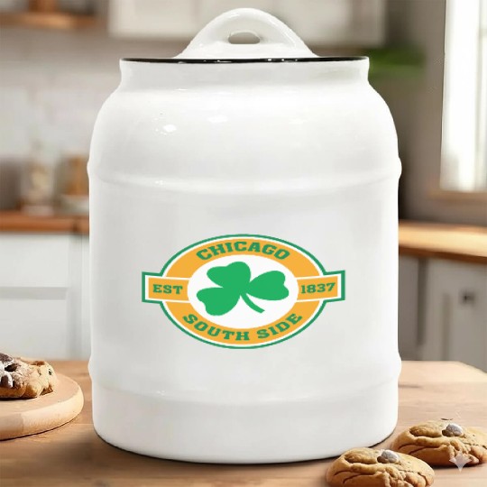 Chicago South Side Irish Active Ceramic Cookie Jars