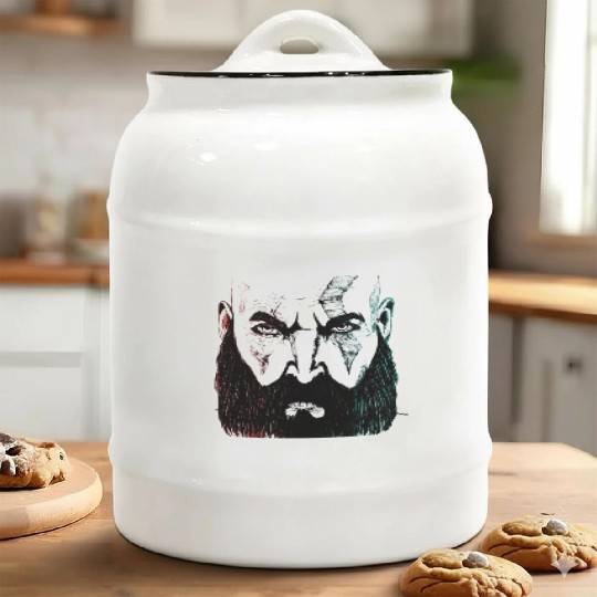 God of War Ceramic Cookie Jars