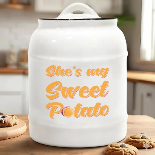 Sweet Potato Shes my Sweet Potato Ceramic Cookie Jars