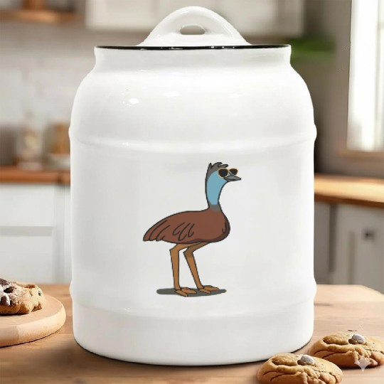 Emily the Emu Ceramic Cookie Jars
