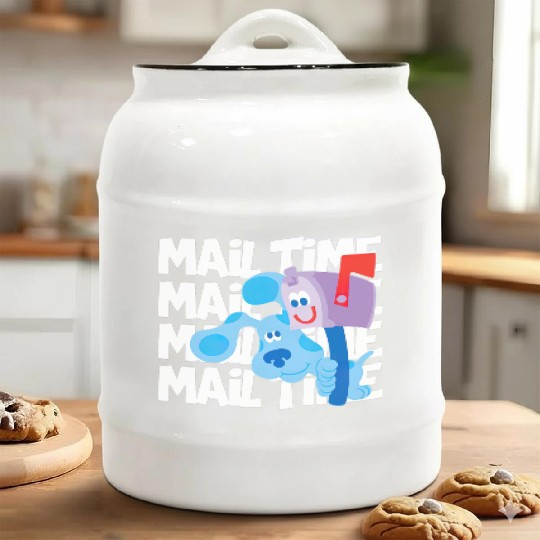 Mail Time With Blues Clues Ceramic Cookie Jars