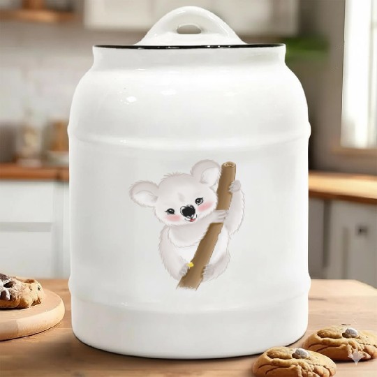Baby Koala Ceramic Cookie Jars