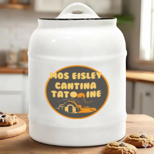 Star Wars Mos Eisley Cantina Tatooine Ceramic Cookie Jars