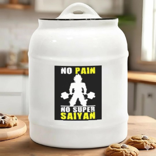Anime Gym demon Ceramic Cookie Jars