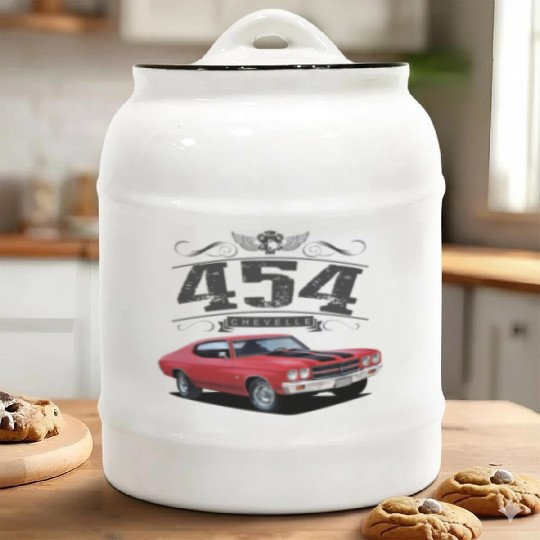 Heavy 454 Chevelle Ceramic Cookie Jars