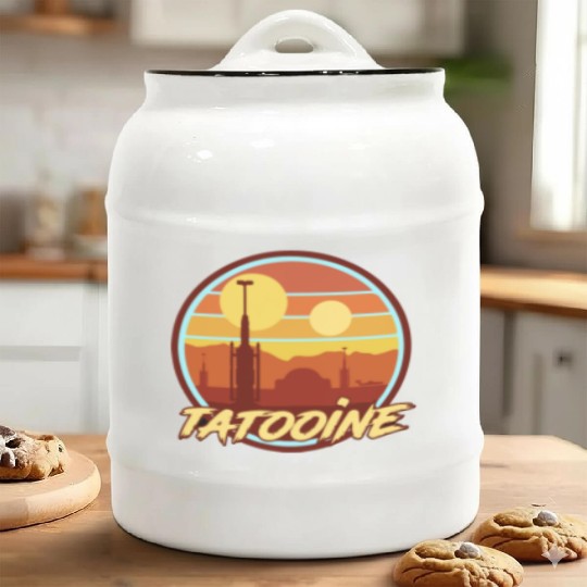 TATOOINE HOLIDAY Ceramic Cookie Jars
