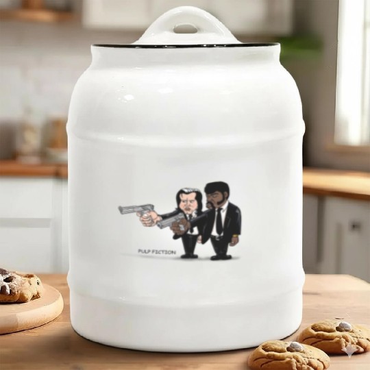 Pulp Fiction Ceramic Cookie Jars