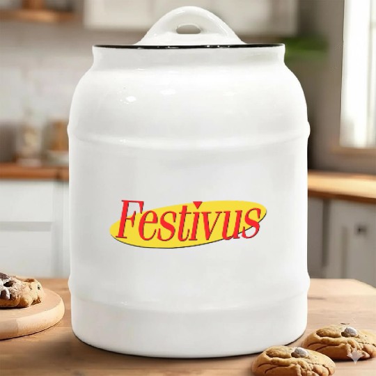 Festivus Ceramic Cookie Jars