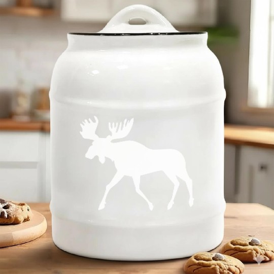 moose Ceramic Cookie Jars