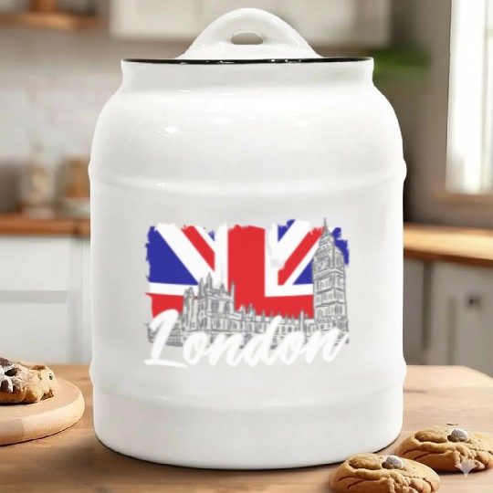 London Ceramic Cookie Jars
