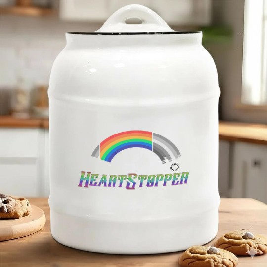Heartstopper Rainbow LBGTQIA+ Loading Ceramic Cookie Jars