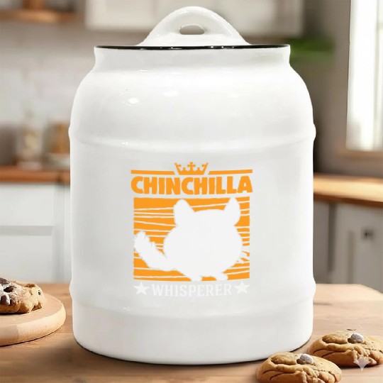 Chinchilla Whisperers Ceramic Cookie Jars
