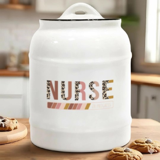 Nurse Loading Nurse In Progress Future Nurse Ceramic Cookie Jars