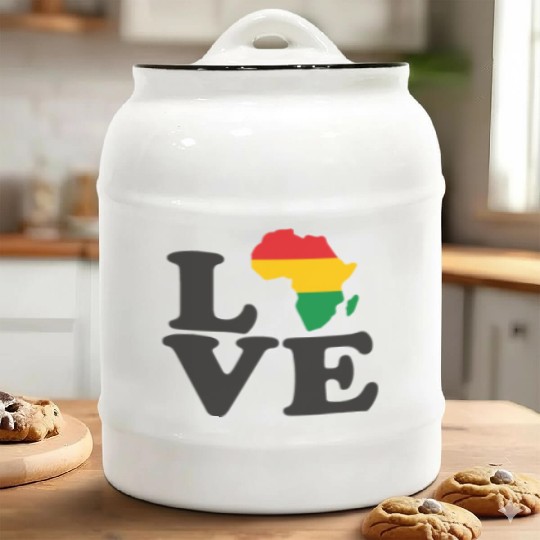 Juneteenth Day 1865, Freedom Day America African Ceramic Cookie Jars