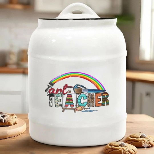 Art Teacher Ceramic Cookie Jars