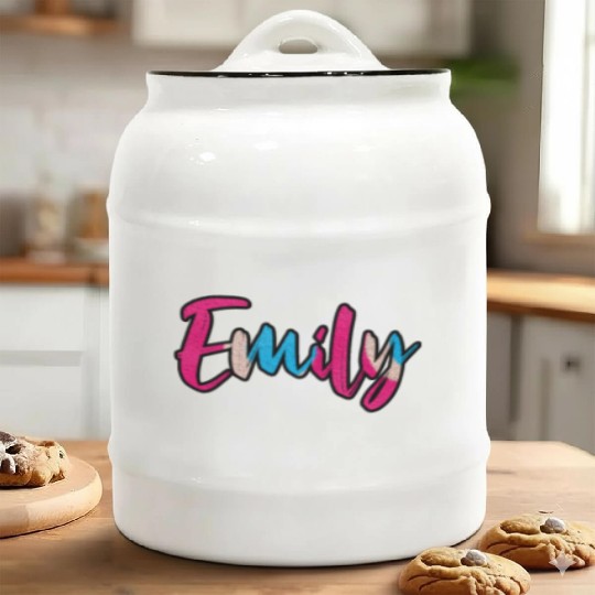 EMILY Ceramic Cookie Jars