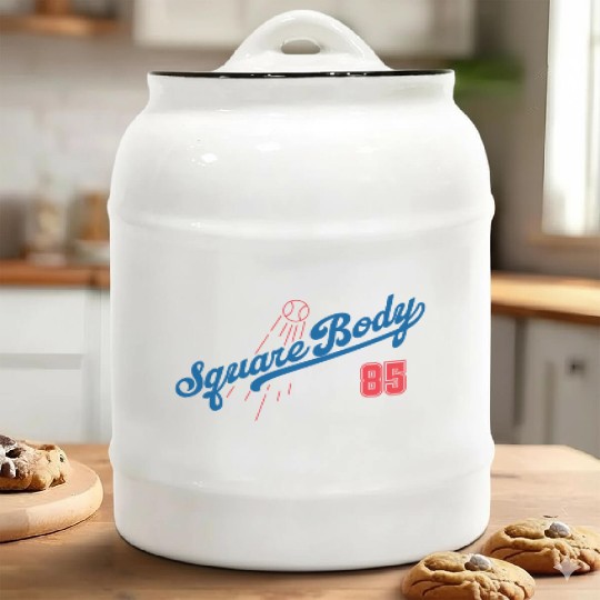 1985 Square Body Ceramic Cookie Jars