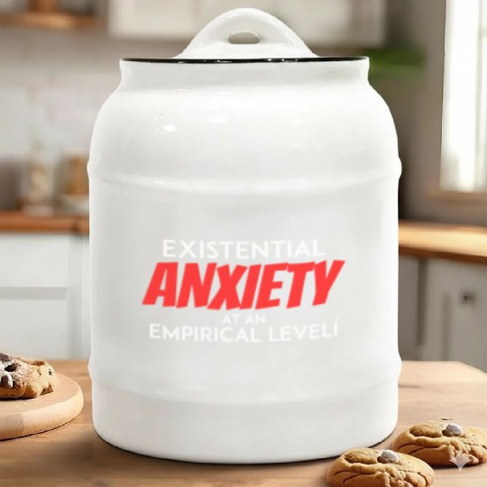Existential Anxiety At an Empirical level Ceramic Cookie Jars