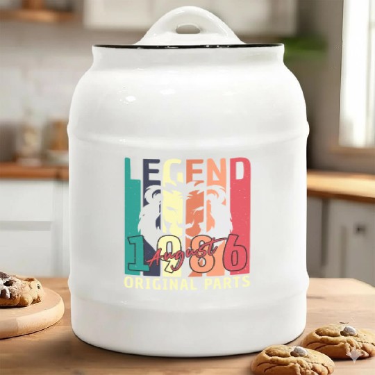 August 1986 Gift Idea Ceramic Cookie Jars
