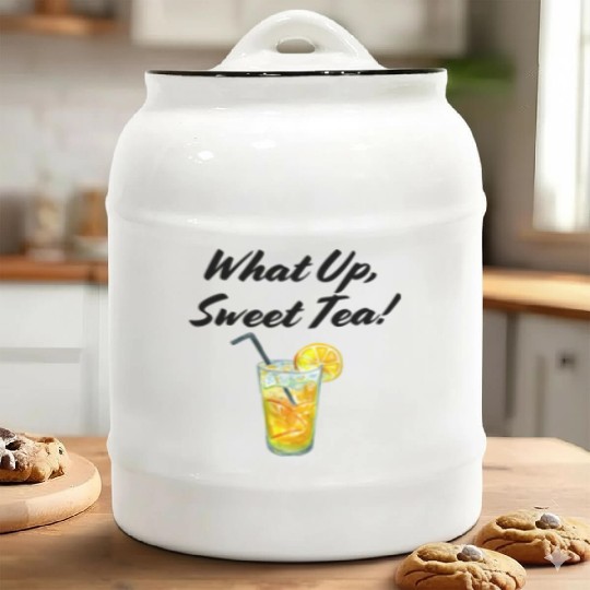 What up, Sweet Tea! Ceramic Cookie Jars