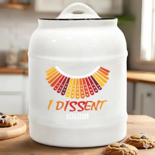 I dissent RBG Ceramic Cookie Jars