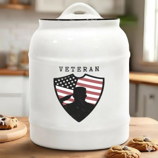 Veteran Ceramic Cookie Jars