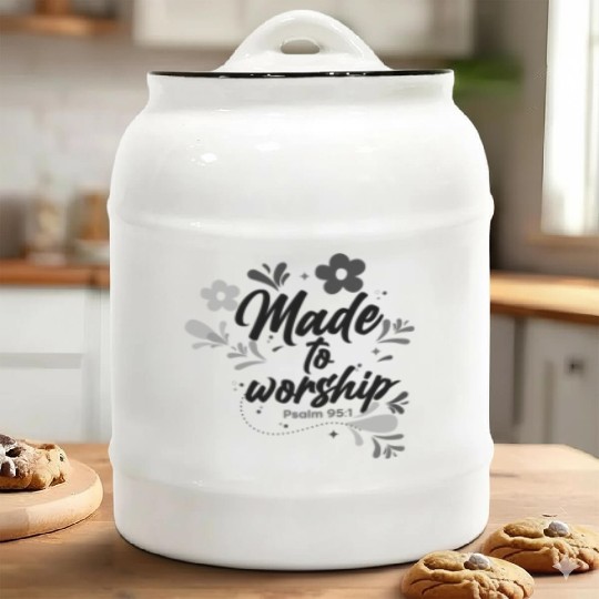 Christianity Gifts Made to Worship Christian Gift Ceramic Cookie Jars