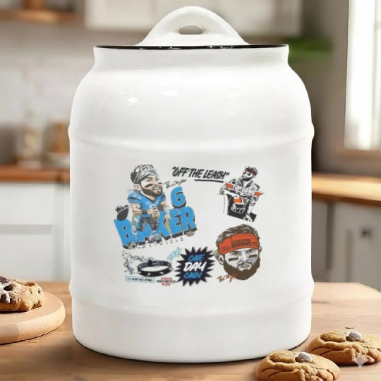 baker mayfield Ceramic Cookie Jars