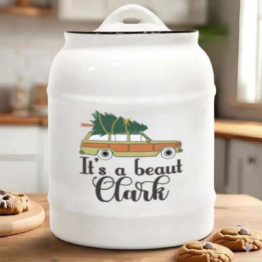 It's A Beaut Clark Griswold Family Christmas Ceramic Cookie Jars