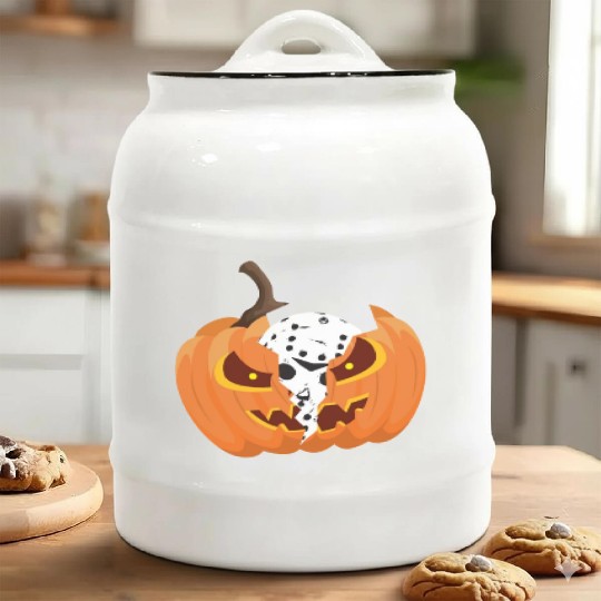 Pumkin Halloween party Jason hokey mask Friday Ceramic Cookie Jars