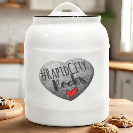 Rapid City Rocks Random Kindness Rock Painting Com Ceramic Cookie Jars