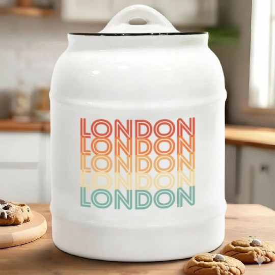London Ceramic Cookie Jars