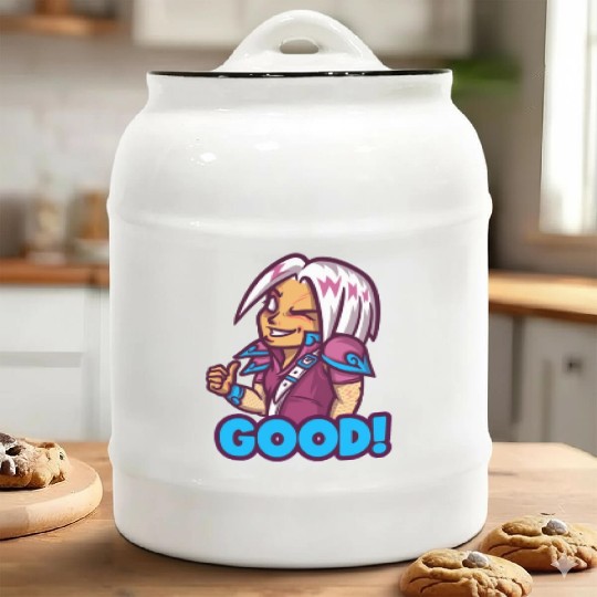 emote maker featuring lost ark inspired characters Ceramic Cookie Jars