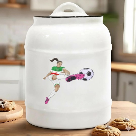 Iranian National Soccer Team I Football Iran Ceramic Cookie Jars