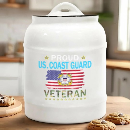 Coast Guard Veterans Day Us Coast Ceramic Cookie Jars