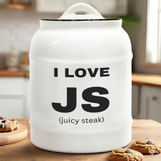 JavaScript web developer funny programming Ceramic Cookie Jars