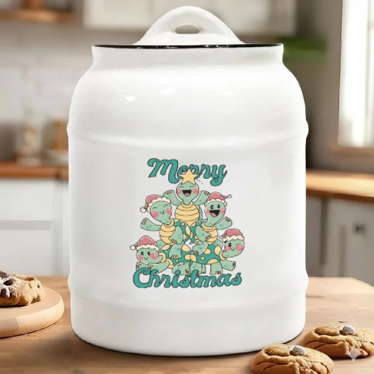 Cute Koala Gingerbread Cookies For Christmas X-mas Ceramic Cookie Jars