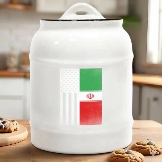 Iran Design for proud Iranian Americans Ceramic Cookie Jars