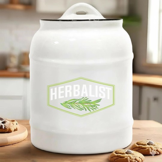 Herbalist Gardening Herbalism Herbs Herb Ceramic Cookie Jars