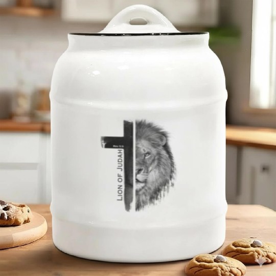 DLM LION OF JUDAH B1U Ceramic Cookie Jars