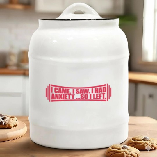 I had anxiety saying Ceramic Cookie Jars