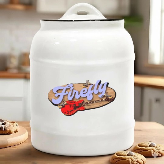 Firefly Guitars Ceramic Cookie Jars