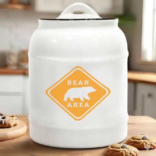 Gay Bear Bait Pride - Subgroup LGBTQ Community Ceramic Cookie Jars