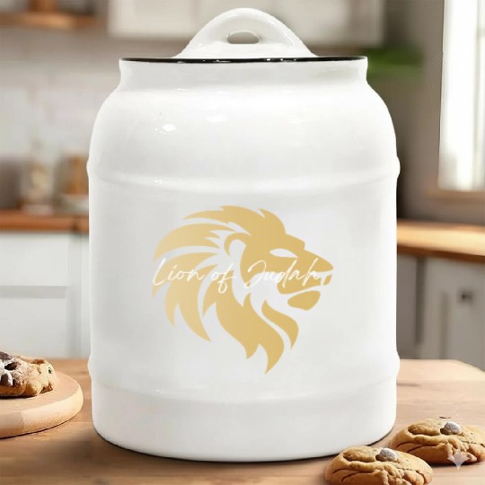 Lion of Judah Ceramic Cookie Jars