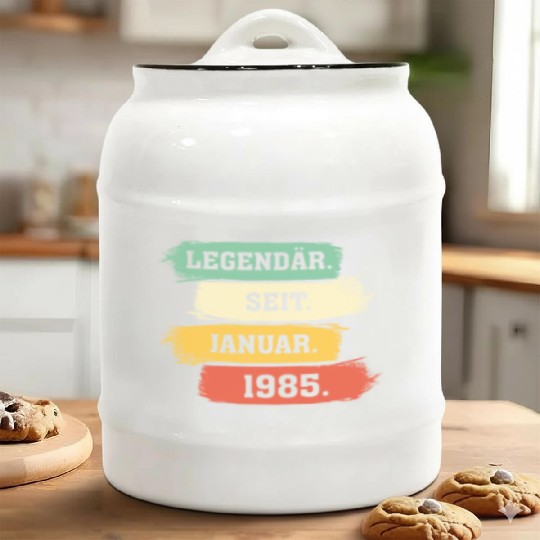 Legend Since January 1985 Ceramic Cookie Jars