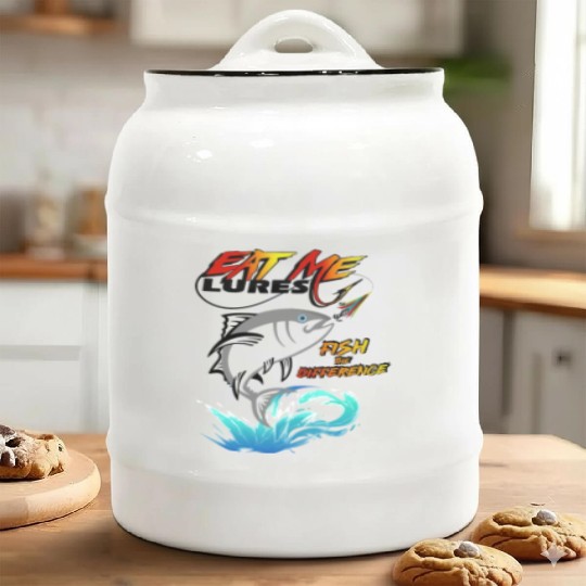 tuna fish Ceramic Cookie Jars design
