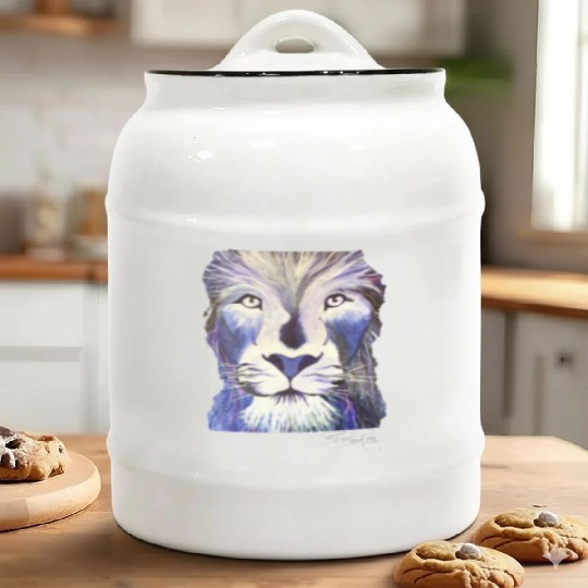 Lion of Judah Ceramic Cookie Jars
