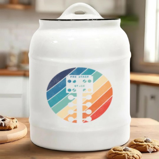 Drag Racing Race Car Retro Vintage Ceramic Cookie Jars